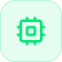 Edge AI processing icon