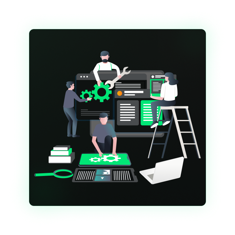 Product Development Service Illustration