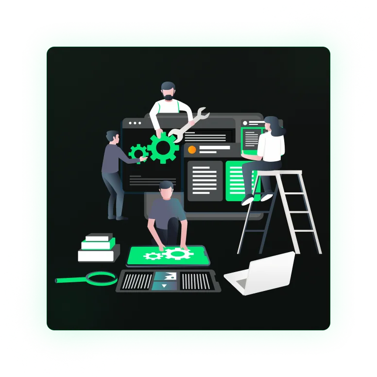 Product Development Service Illustration