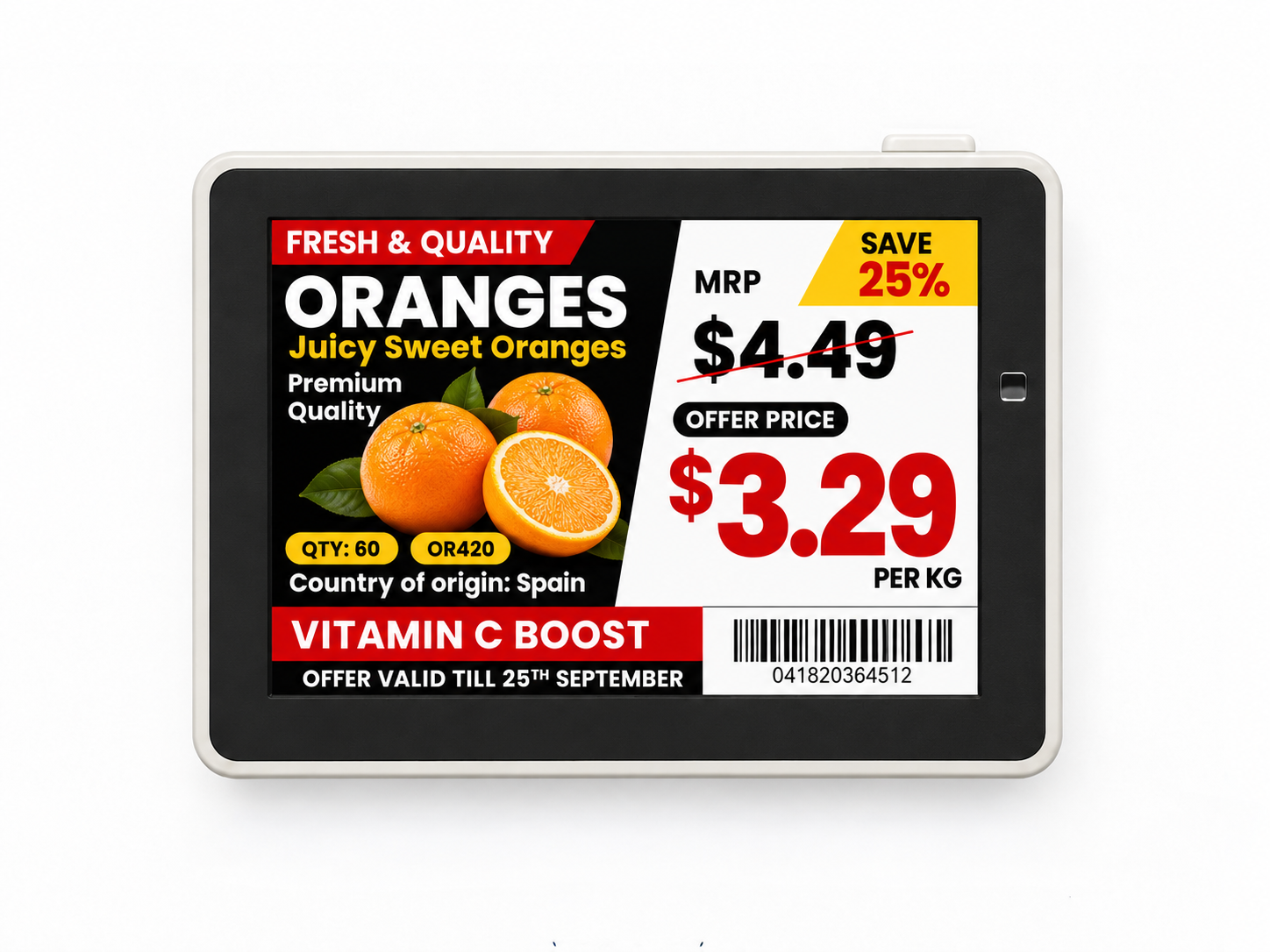 4.2" Color ESL Display